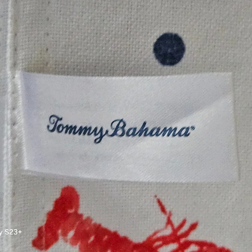 4 NWT RARE TOMMY BAHAMA SUMMER LOBSTER COASTAL OUTDOOR INDOOR PLACEMAT CHARGER